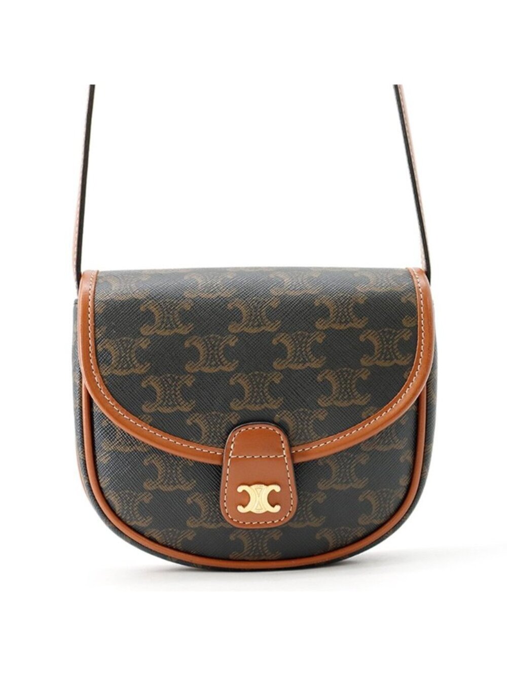 Celine Shoulder Bag Mini Besace Triomphe Pouch